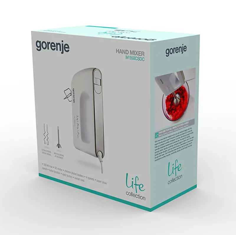 Mixer Manual Gorenje M 550CSDC, White