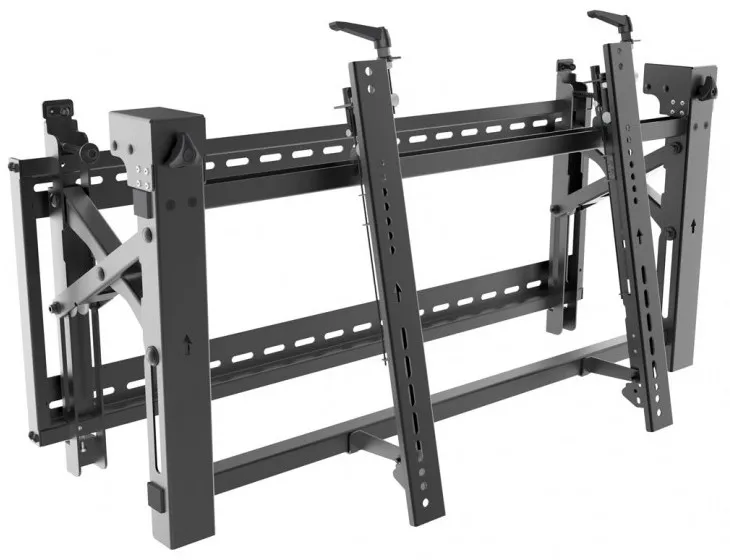 Suport fixat pe perete Reflecta PLANO Video Wall 70-6040, Negru