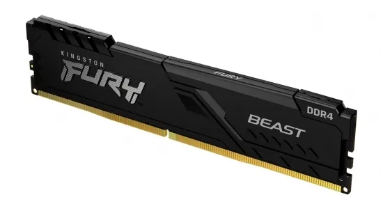 Оперативная память Kingston FURY Beast, DDR4 SDRAM, 3600 МГц, 16Гб, KF436C18BB/16
