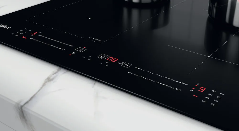 Plită cu inducție Whirlpool WL S7960 NE, Negru