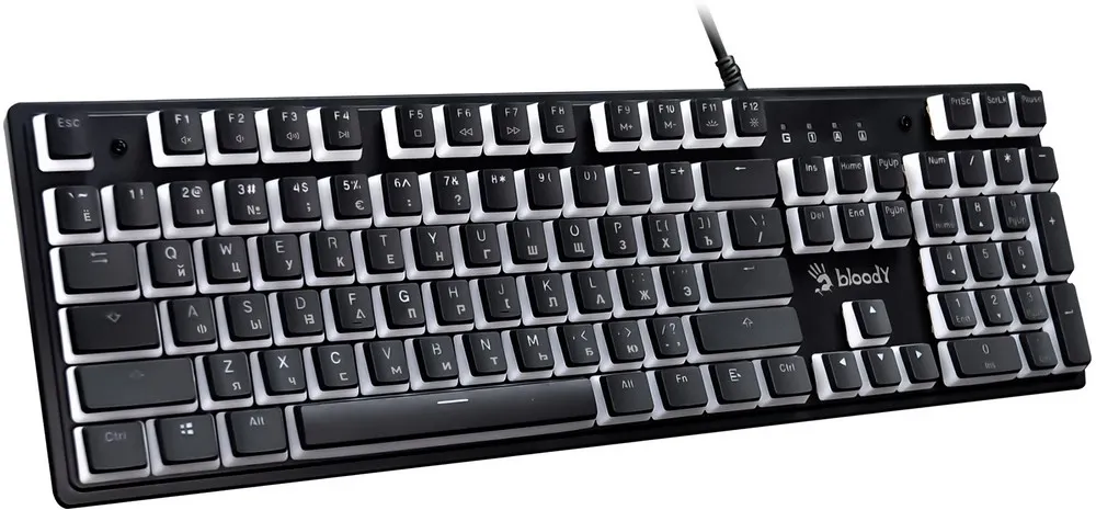 Клавиатура Bloody S510R, Проводное, Pudding Black