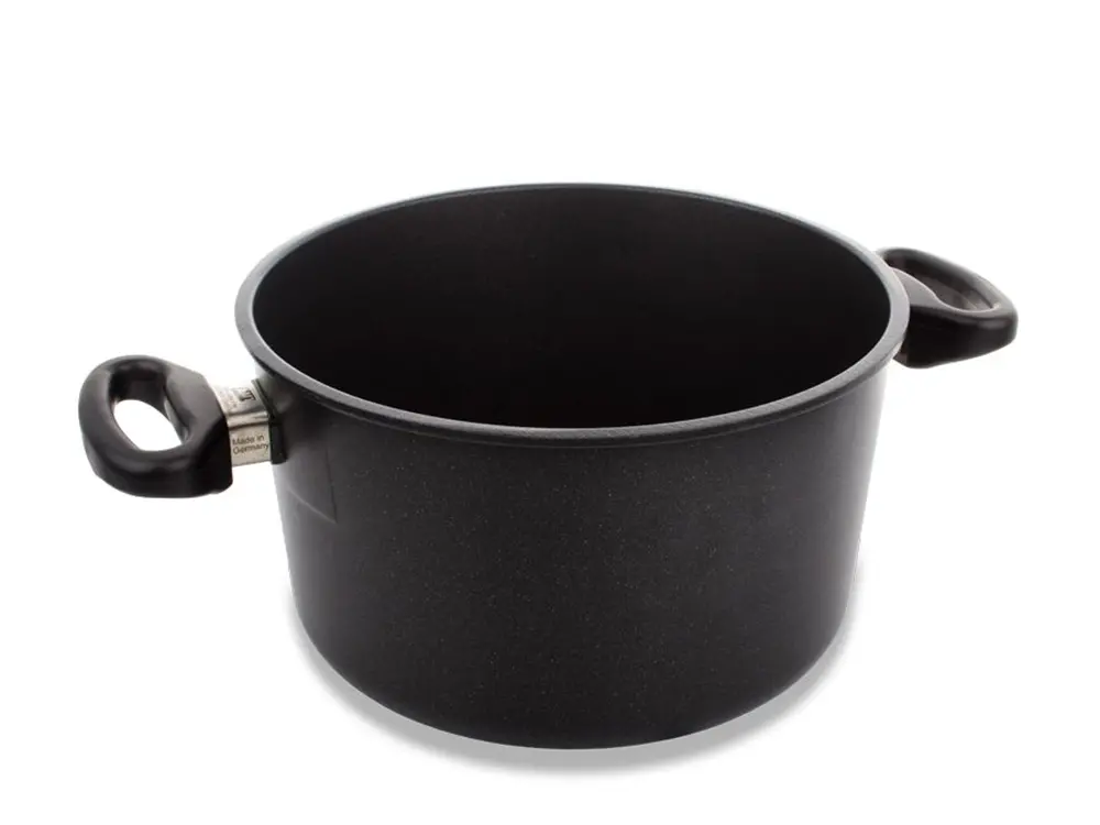 Кастрюля AMT Gastroguss AMT-924-E-Z500-L, 5л, 24см, Чёрный