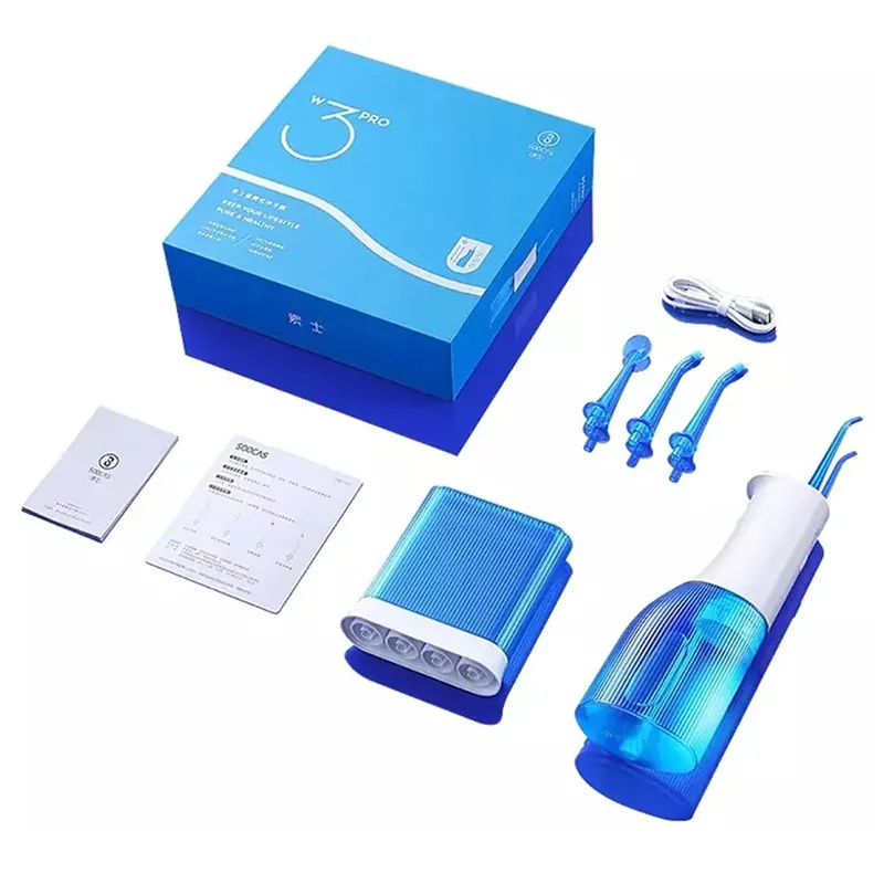 Soocas W3 Pro Oral Irrigator Portable, Blue