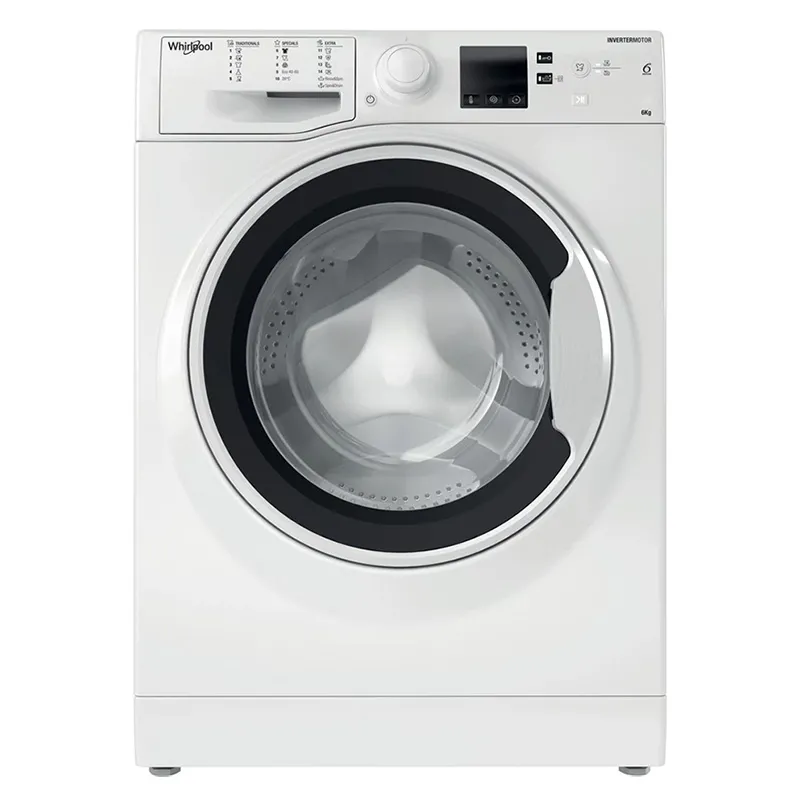 Mașină de spălat Whirlpool WRBSS 6249 W EU, 6kg, Alb