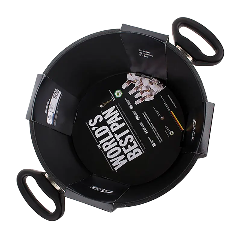 Кастрюля AMT Gastroguss AMT-924-E-Z500-L, 5л, 24см, Чёрный