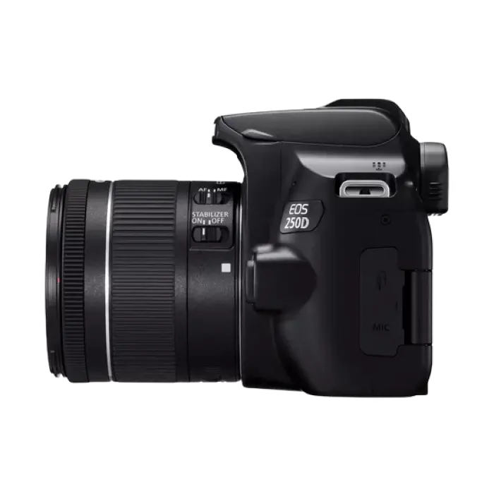 Aparat foto DSLR Canon EOS 250D, Negru