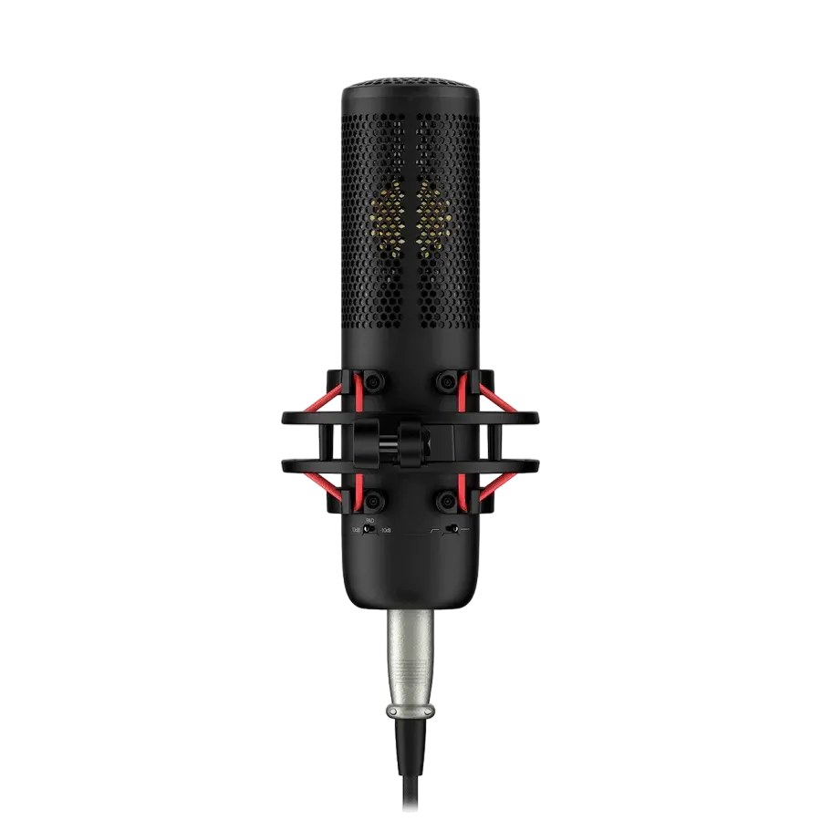 Microfon Gaming HyperX ProCast, Fără fir/Cu fir, Negru