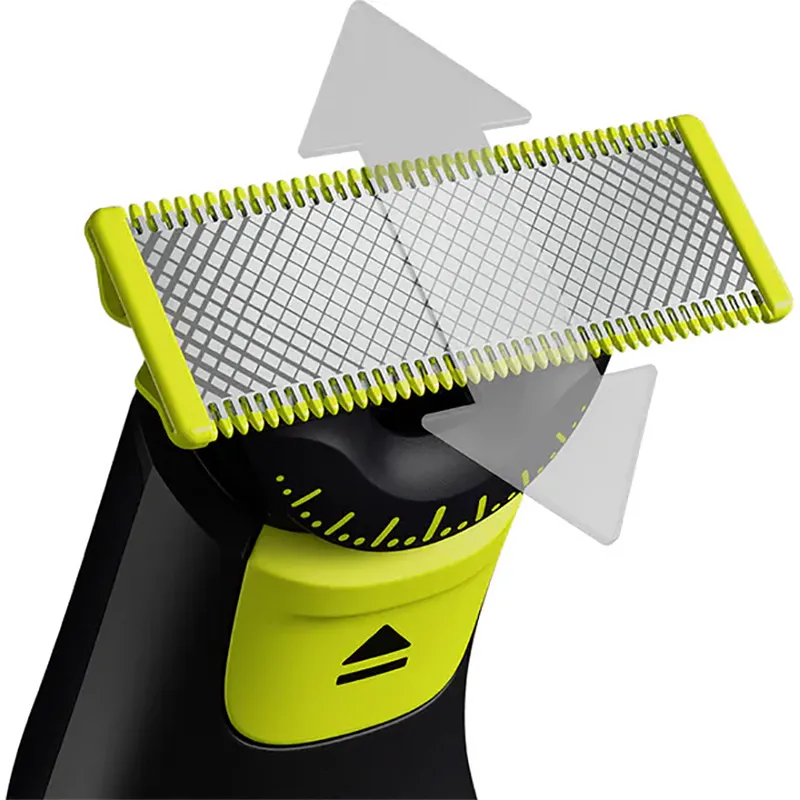 Trimmer pentru bărbați Philips OneBlade Pro 360 QP6541/15, Negru | Verde