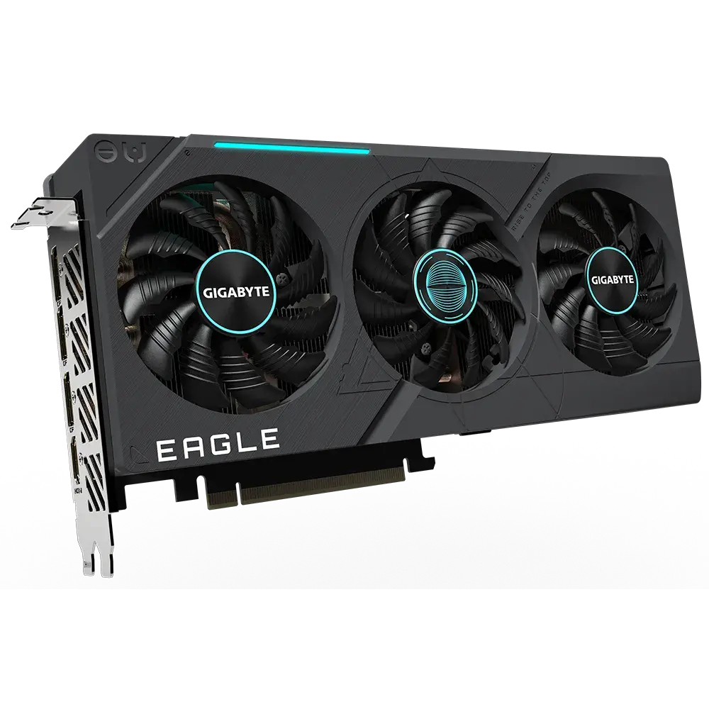 Видеокарта Gigabyte GV-N4070EAGLE OC-12GD, 12ГБ GDDR6X 192бит (GV-N4070EAGLE OC-12GD)
