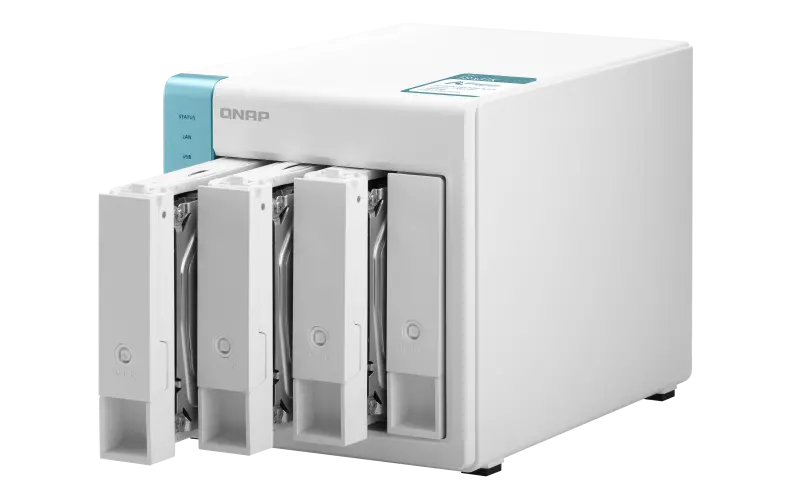 Сетевое хранилище Qnap TS-431K, Белый