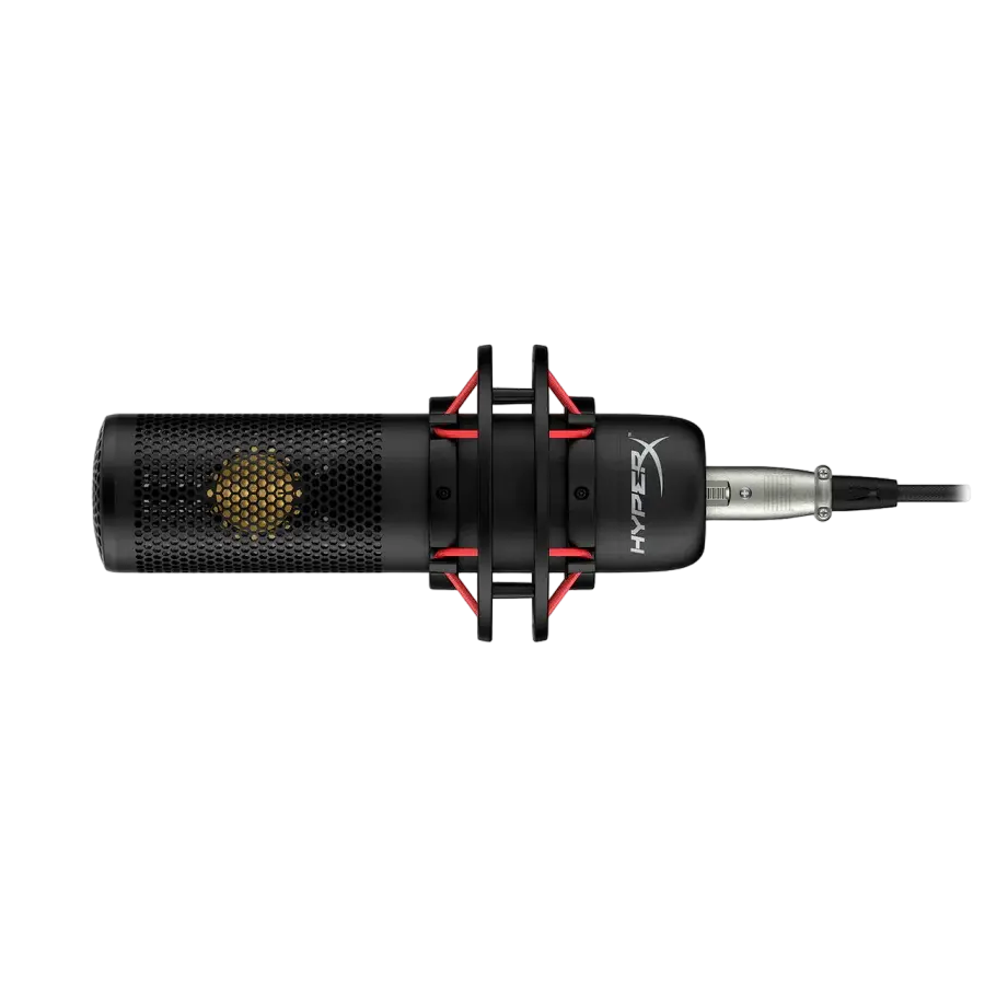 Microfon Gaming HyperX ProCast, Fără fir/Cu fir, Negru