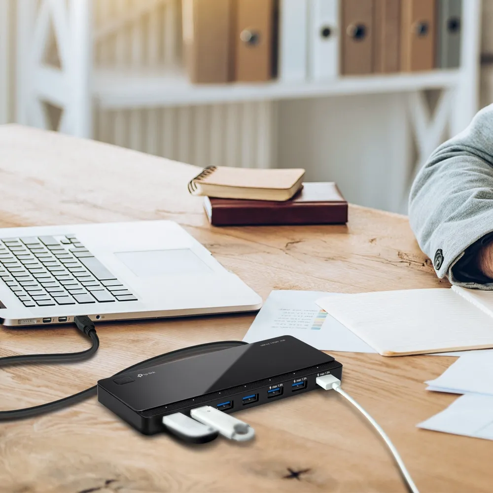 Adaptor Hub TP-LINK UH700, Negru