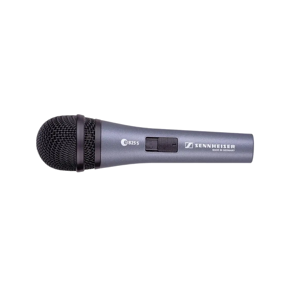 Караоке микрофон Sennheiser E 825-S, Проводной аналоговый, Серый