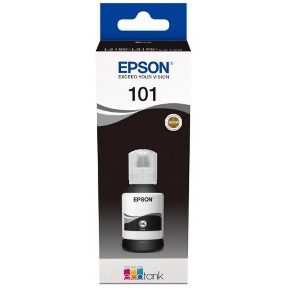 Recipient de cerneală Epson 101 EcoTank, 127ml, Negru