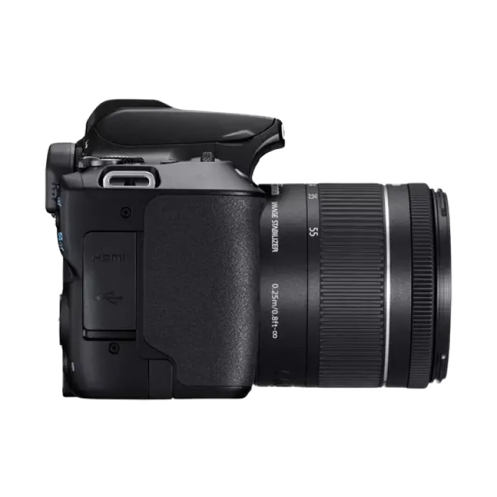 Aparat foto DSLR Canon EOS 250D, Negru