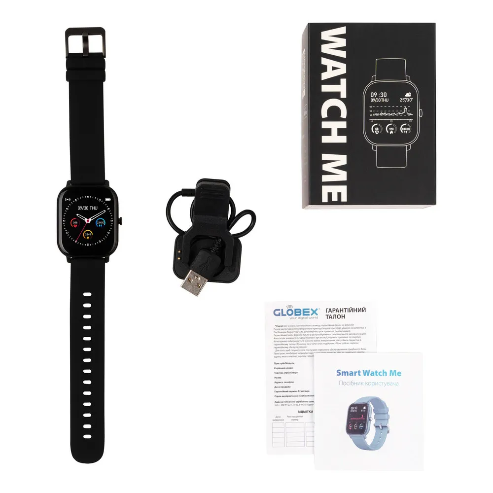 Smart Watch Globex Me, Black