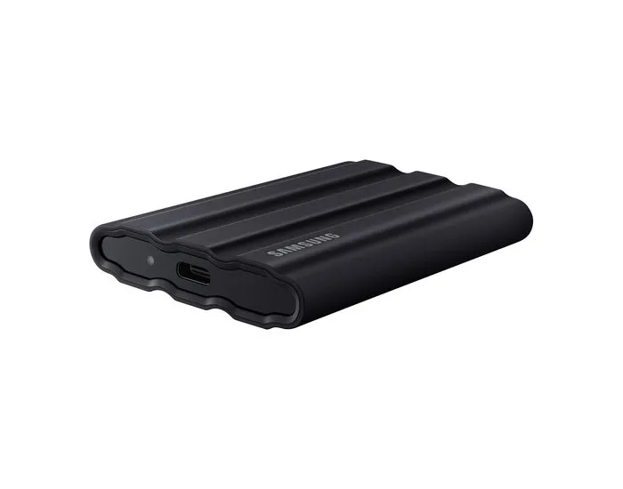 Внешний портативный SSD накопитель Samsung Portable SSD T7 Shield, 1 ТБ, Чёрный (MU-PE1T0S/WW)