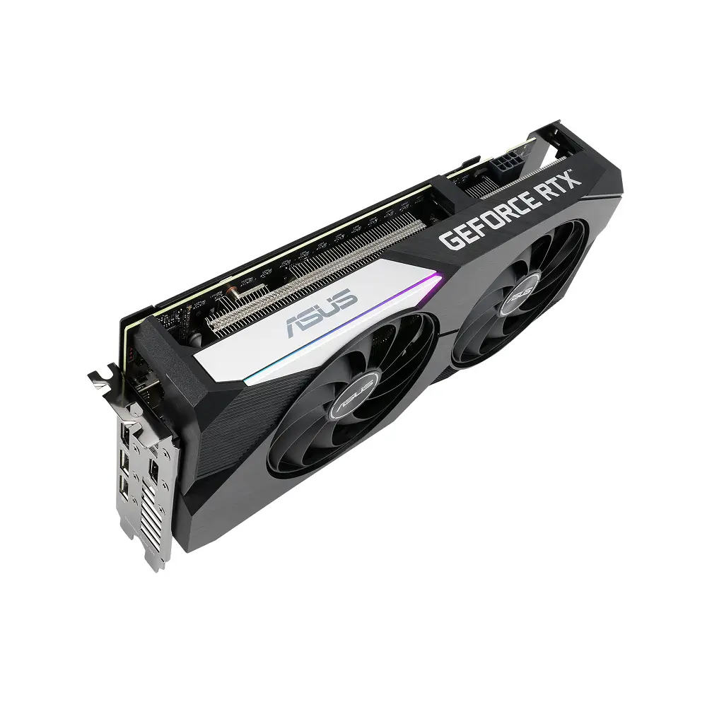 Placă Video ASUS DUAL-RTX3060TI-O8G-V2,  8GB GDDR6 256bit