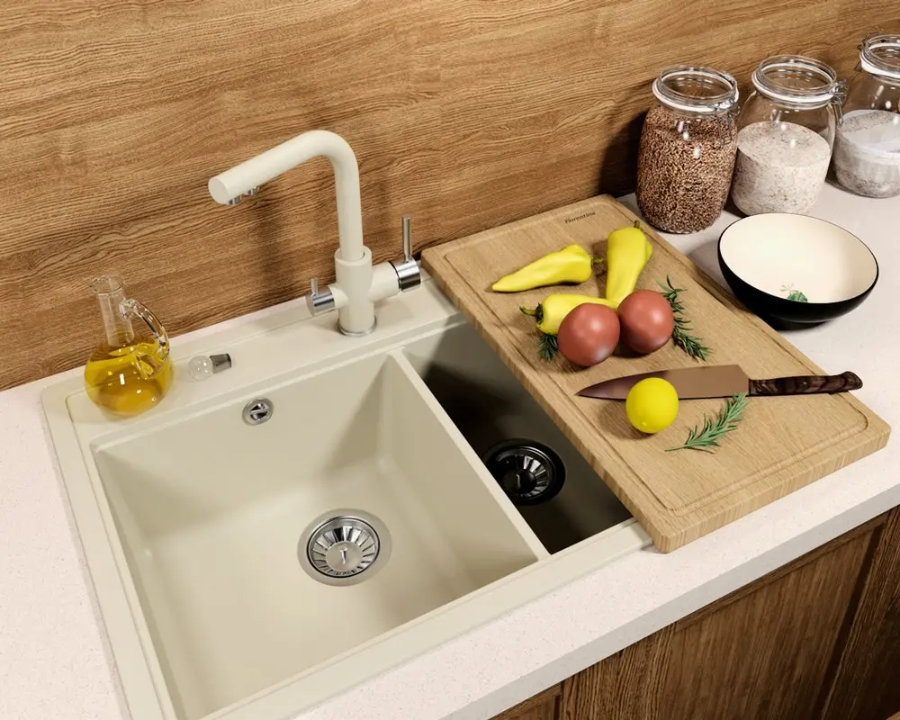 Кухонная мойка из кварца Florentina-LIPSI 820 Jasmin