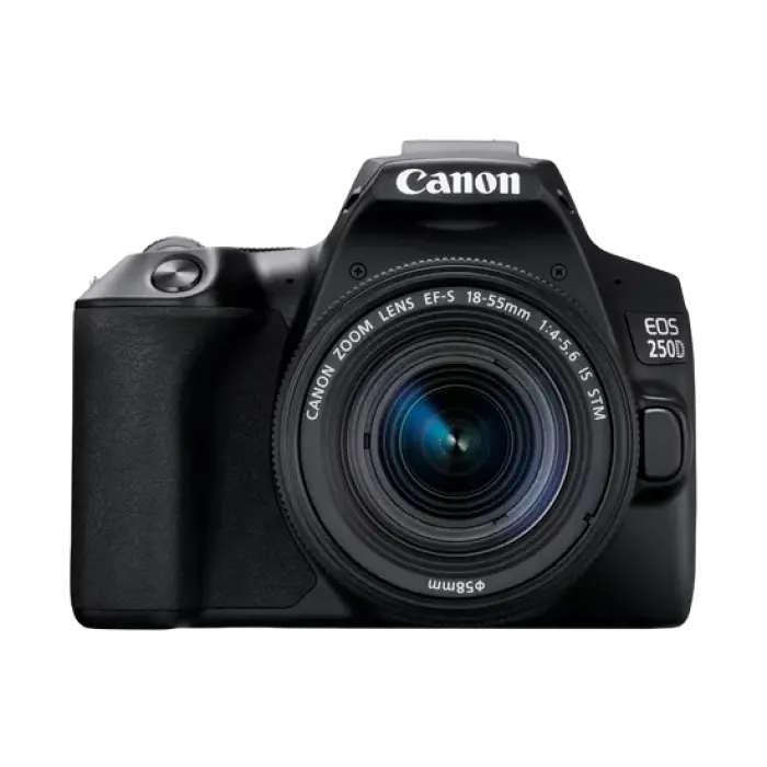 Aparat foto DSLR Canon EOS 250D, Negru