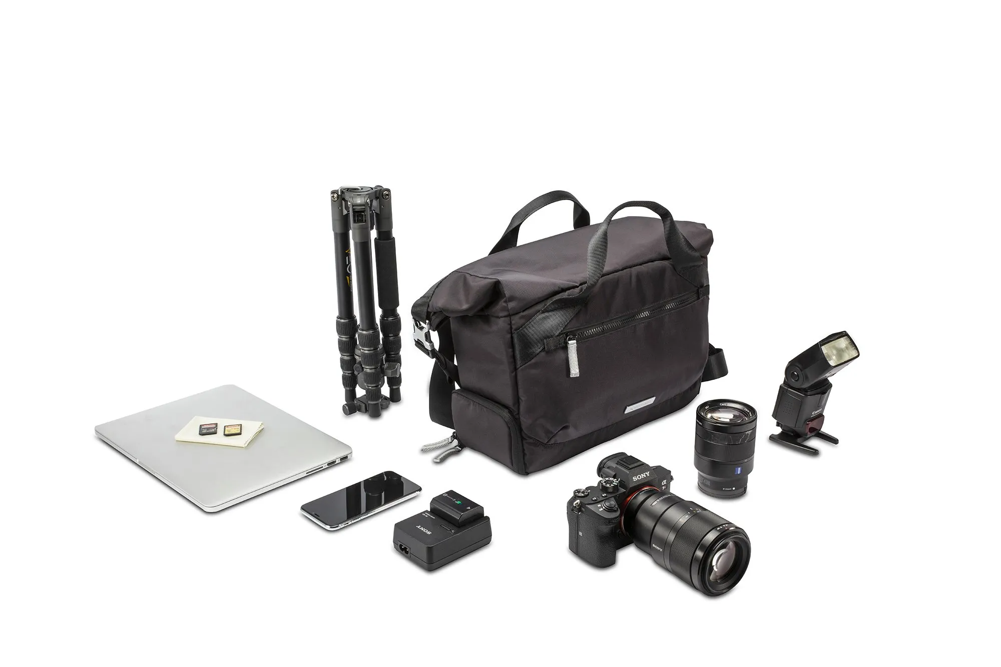 Geantă pe umăr Vanguard VEO FLEX 35M BK, Negru