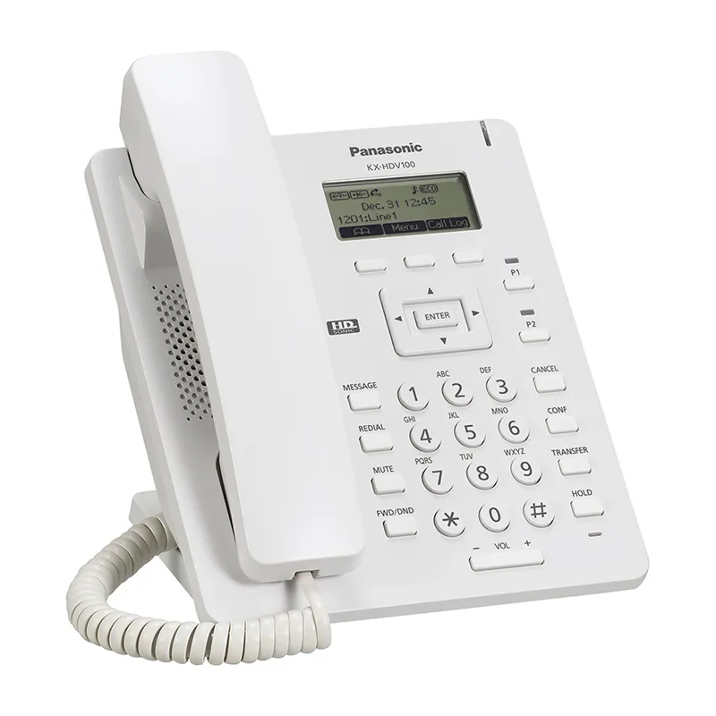 IP Телефон Panasonic KX-HDV100, Белый