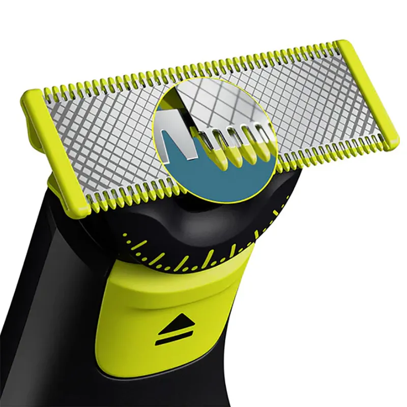 Trimmer pentru bărbați Philips OneBlade Pro 360 QP6541/15, Negru | Verde