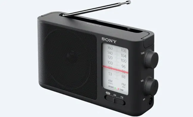 Портативное радио SONY ICF-506, Чёрный