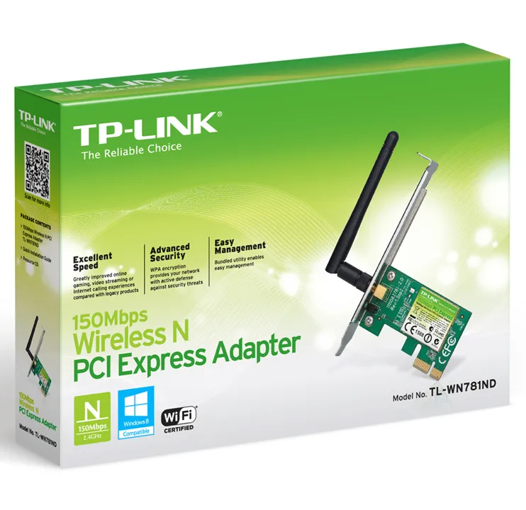 Сетевой адаптер PCIe TP-LINK TL-WN781ND