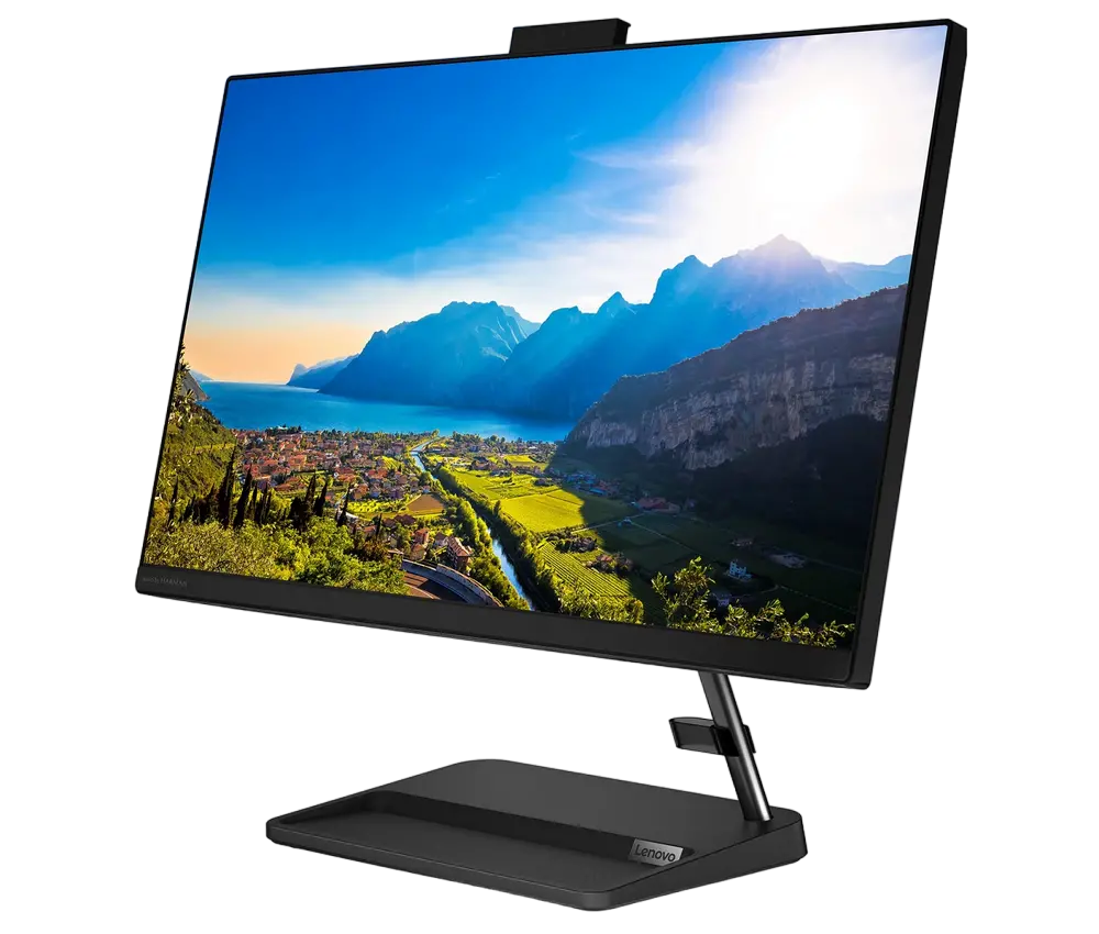Моноблок Lenovo IdeaCentre AIO 3 24ALC6, 23,8", AMD Ryzen 5 5500U, 8Гб/512Гб, Без ОС, Чёрный