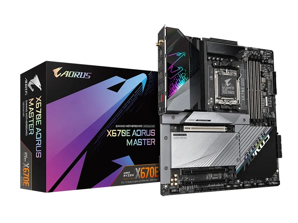 Placă de bază Gigabyte X670E AORUS MASTER, AM5, AMD X670, E-ATX