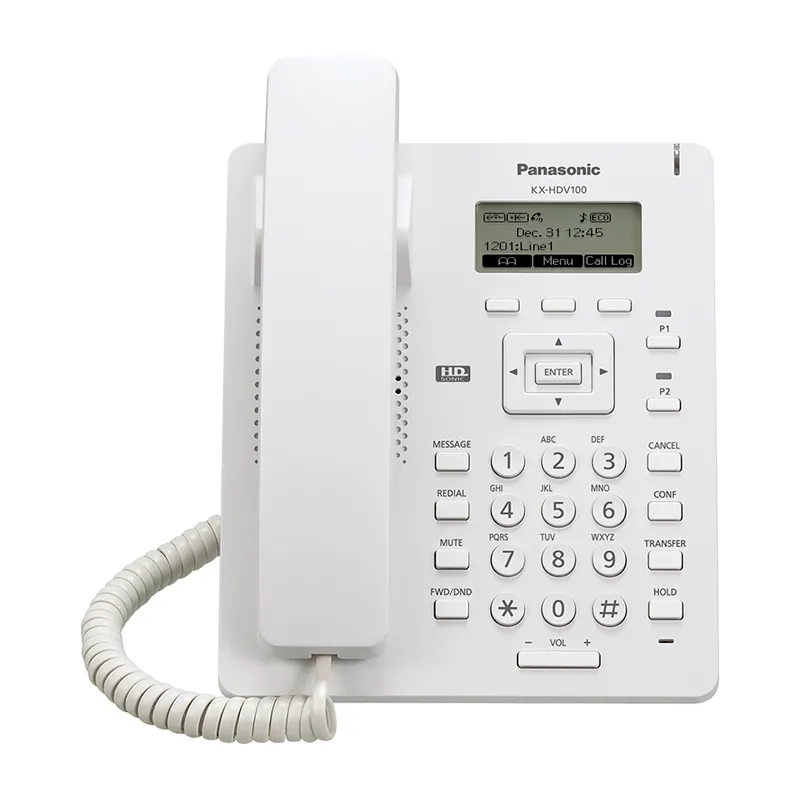 IP Телефон Panasonic KX-HDV100, Белый