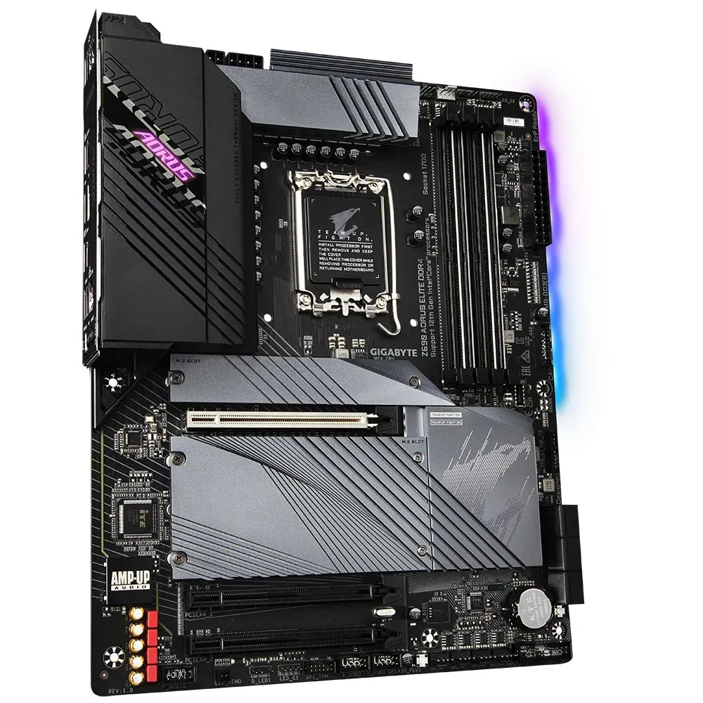 Материнская плата Gigabyte Z690 AORUS ELITE DDR4, LGA1700, Intel Z690, ATX