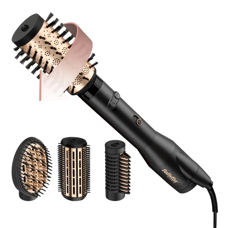 Фен-щётка BaByliss Big Hair AS962ROE, 1000 Вт, Чёрный