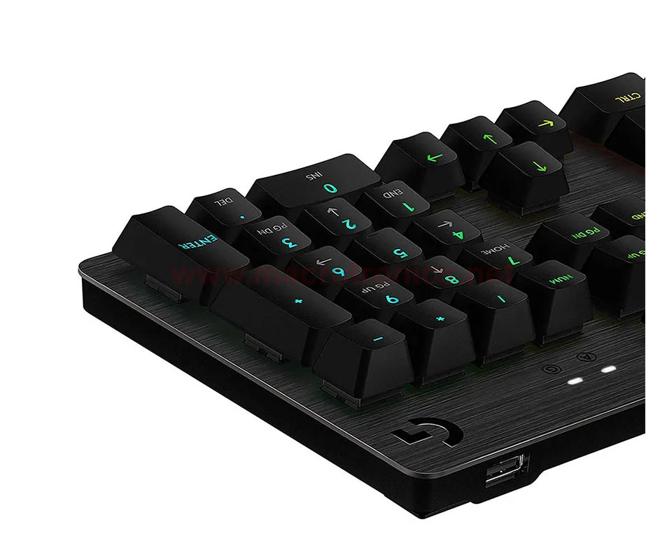 Клавиатура Logitech G512 Carbon Lightsync RGB, Проводное, Чёрный