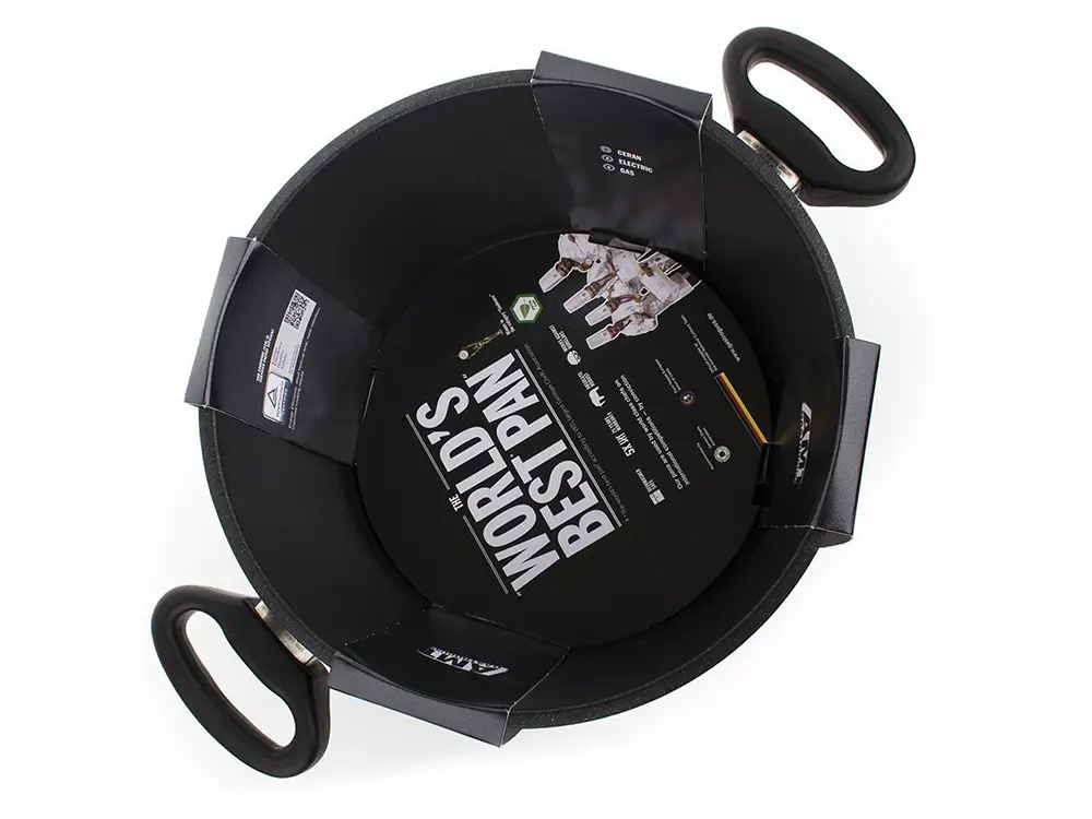 Кастрюля AMT Gastroguss AMT-924-E-Z500-L, 5л, 24см, Чёрный