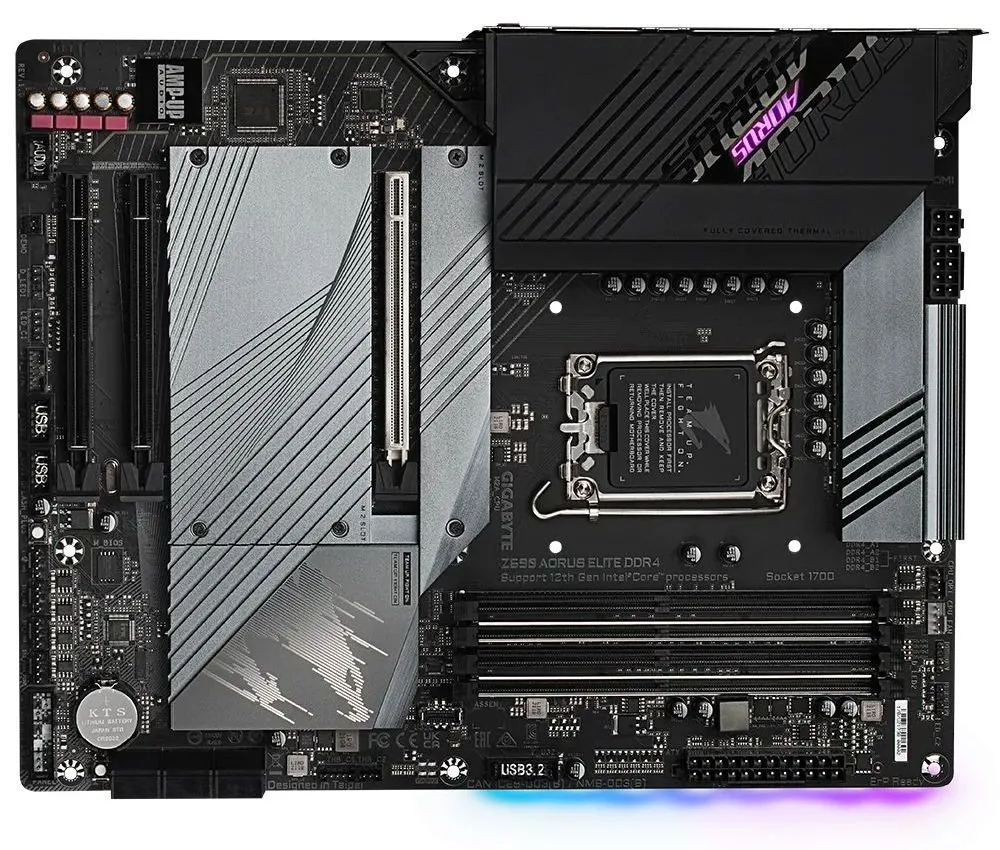Материнская плата Gigabyte Z690 AORUS ELITE DDR4, LGA1700, Intel Z690, ATX