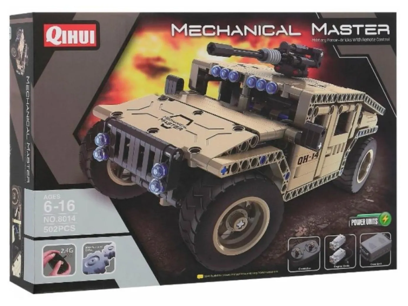 Constructor cu telecomandă XTech Armed Off-road Vehicle