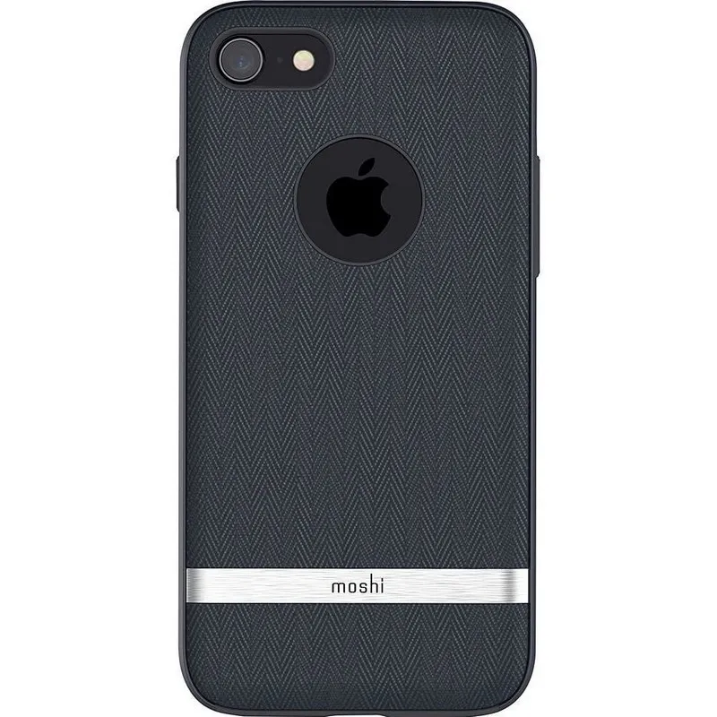 Husă QUMO Vesta - iPhone 8/7/SE 2020, Albastru