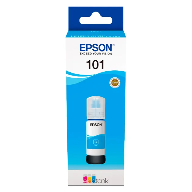 Recipient de cerneală Epson 101 EcoTank, 70ml, Cyan