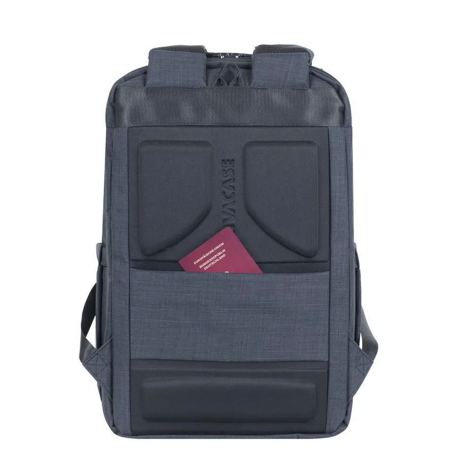Rucsac pentru Laptop RivaCase Biscayne, 17.3", Poliester, Negru
