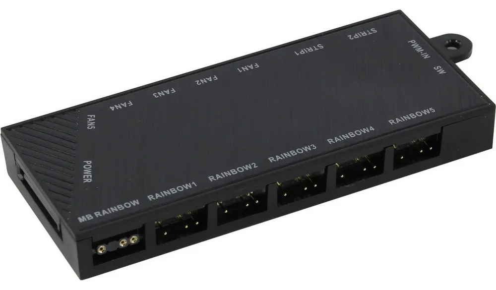 Cablu Gamemax ARGB Rainbow SYNC cable For Controller, Negru 