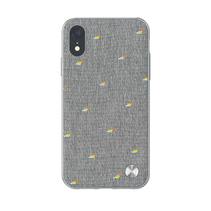 Husă QUMO Vesta - iPhone XR, Gri