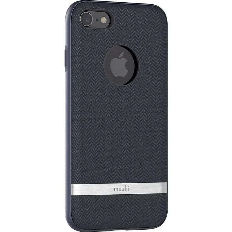 Husă QUMO Vesta - iPhone 8/7/SE 2020, Albastru