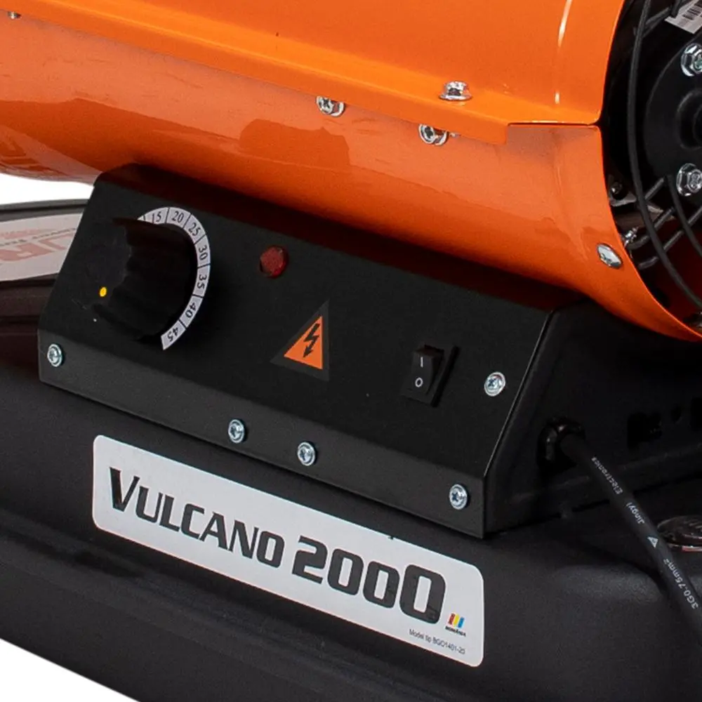 Tun de aer cald cu ardere directa Vulcano 2000