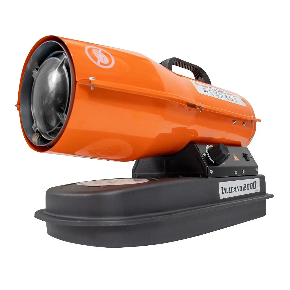 Tun de aer cald cu ardere directa Vulcano 2000