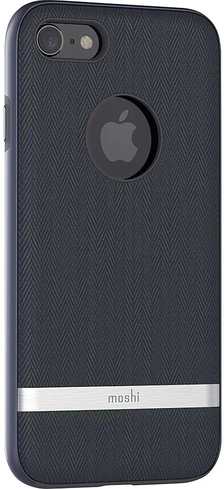 Husă QUMO Vesta - iPhone 8/7/SE 2020, Albastru