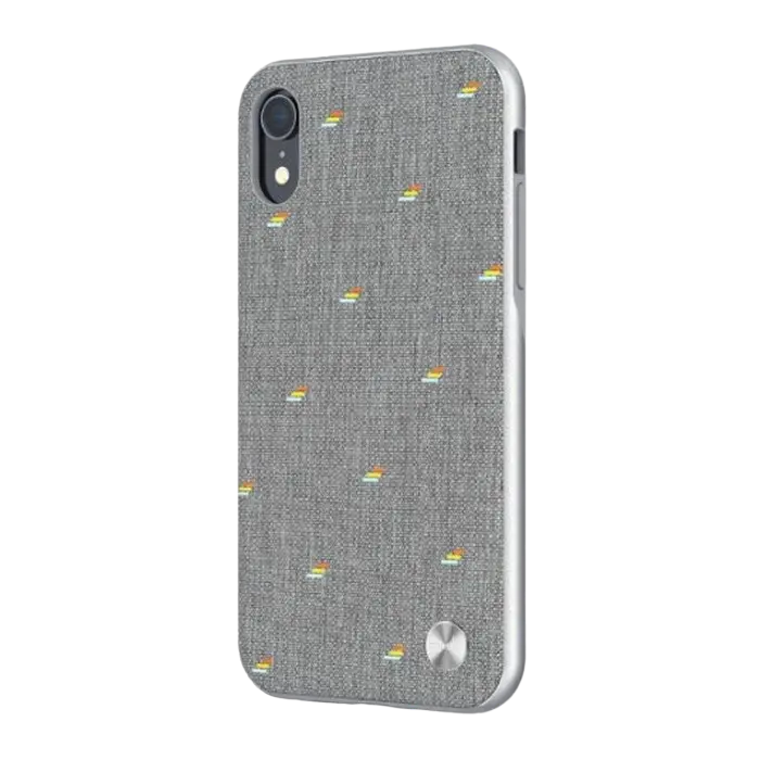 Husă QUMO Vesta - iPhone XR, Gri