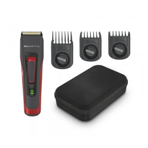Машинка для стрижки Rowenta Advancer TN5221F4, Черный | Красный