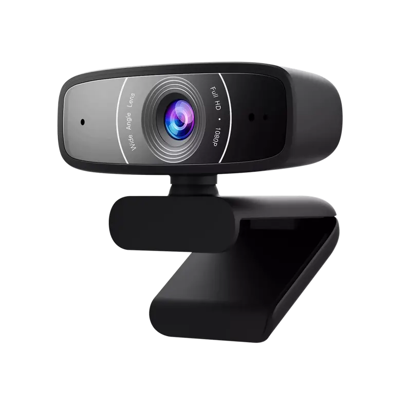 Веб-камера ASUS C3, Full-HD 1080P, Чёрный